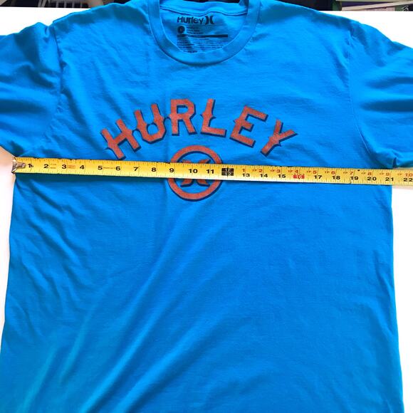 Hurley Men's Large Premier Fit 100% Cotton Crew Neck Short Sleeve T-Shirt - Picture 5 of 6